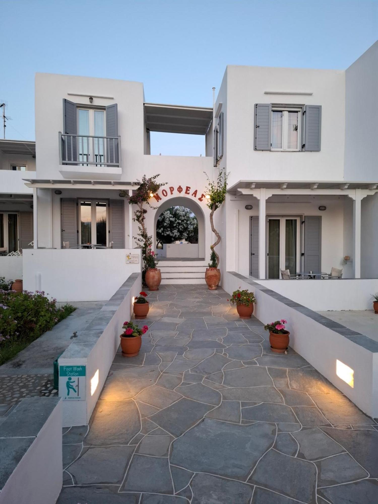 Morpheas Pension Rooms & Apartments 卡马雷 外观 照片